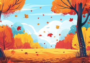 fall cartoons