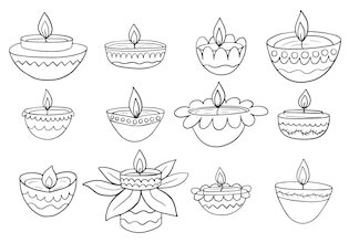 diya drawings