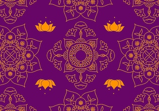 Rangoli patterns